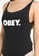 OBEY black Bold 3 Bodysuit D7A00AAF773936GS_2