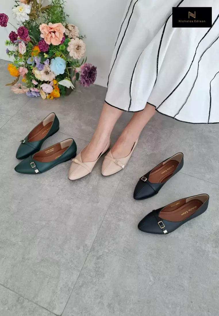 Nicholas Edison Flat Jolie Cream