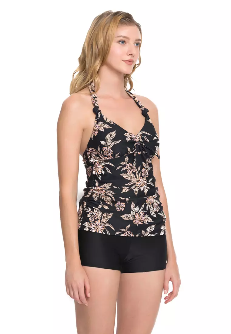 Golden Flower 2 Pieces Tankini Set