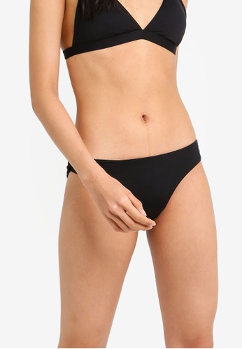Black Pebble Billabong Sol Searcher Low Rider Womens Beachwear Bikini Bottoms