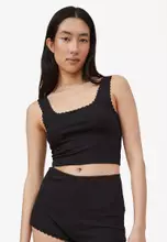 Cotton On Body Rib Lace Tank Top 2024, Buy Cotton On Body Online