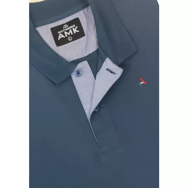 AMK Polo Shirt Pria PS Pigeon Navy