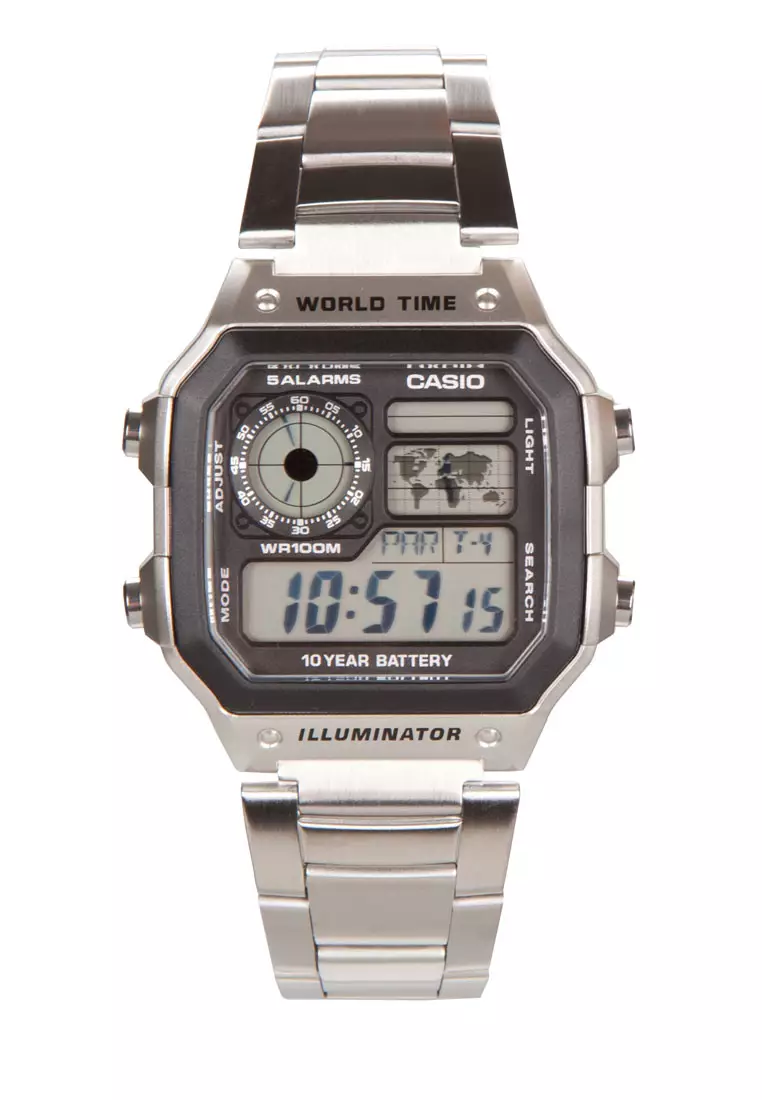 Buy CASIO Digital Watch AE-1200WHD-1AVDF 2024 Online | ZALORA Philippines