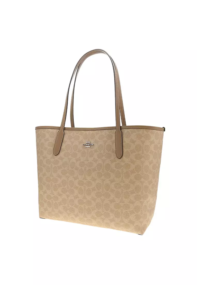 City Tote Bag In Signature Canvas CV976