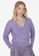Trendyol purple Buttoned Cardigan With Pockets B8130AA105ECC7GS_1