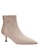 Twenty Eight Shoes beige Color Matching Synthetic Suede Ankle Boots 1902-22 1B68DSHD49406CGS_1