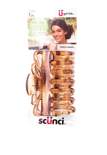 Shop Scunci 9cm No Slip Grip Crown Jaw Clip Online On Zalora
