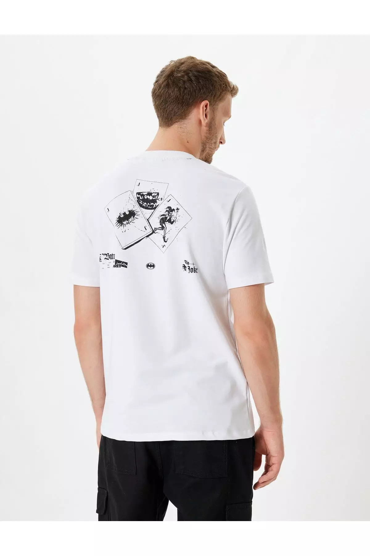 Batman T-Shirt Licensed Short Sleeve Crew Neck Cotton