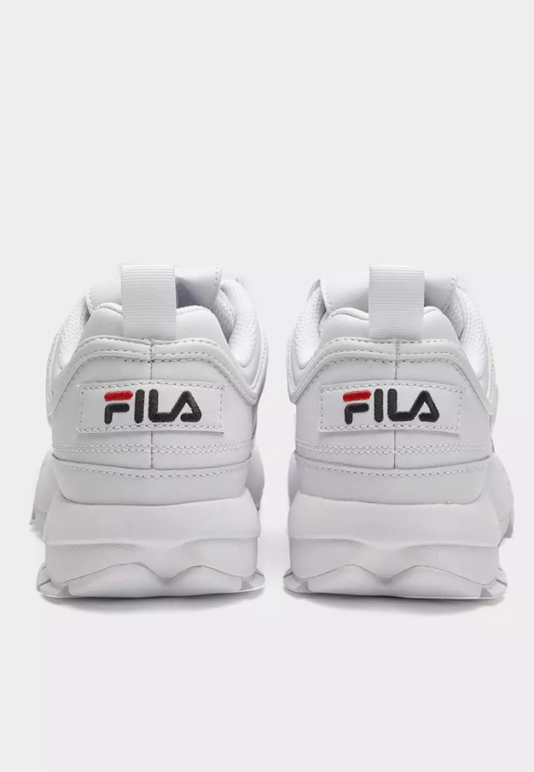 [ Limited Edition ] FILA CORE DISRUPTOR 2 FASHION ORIGINALE Women Sneakers White Shoes