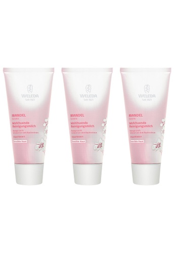 Weleda 3PCS Weleda Almond Soothing Cleansing Lotion (For Sensitive and Unbalanced Skin) 75ml A3335BE50CCFA0GS_1