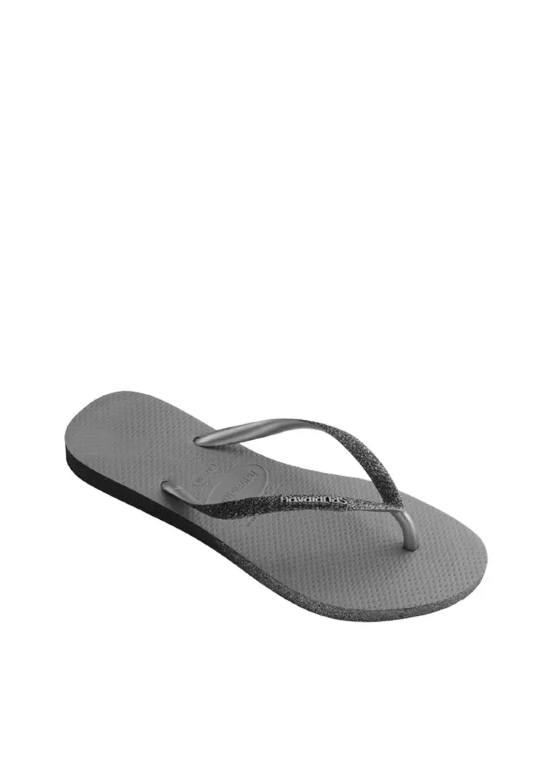 Havaianas best sale grey glitter