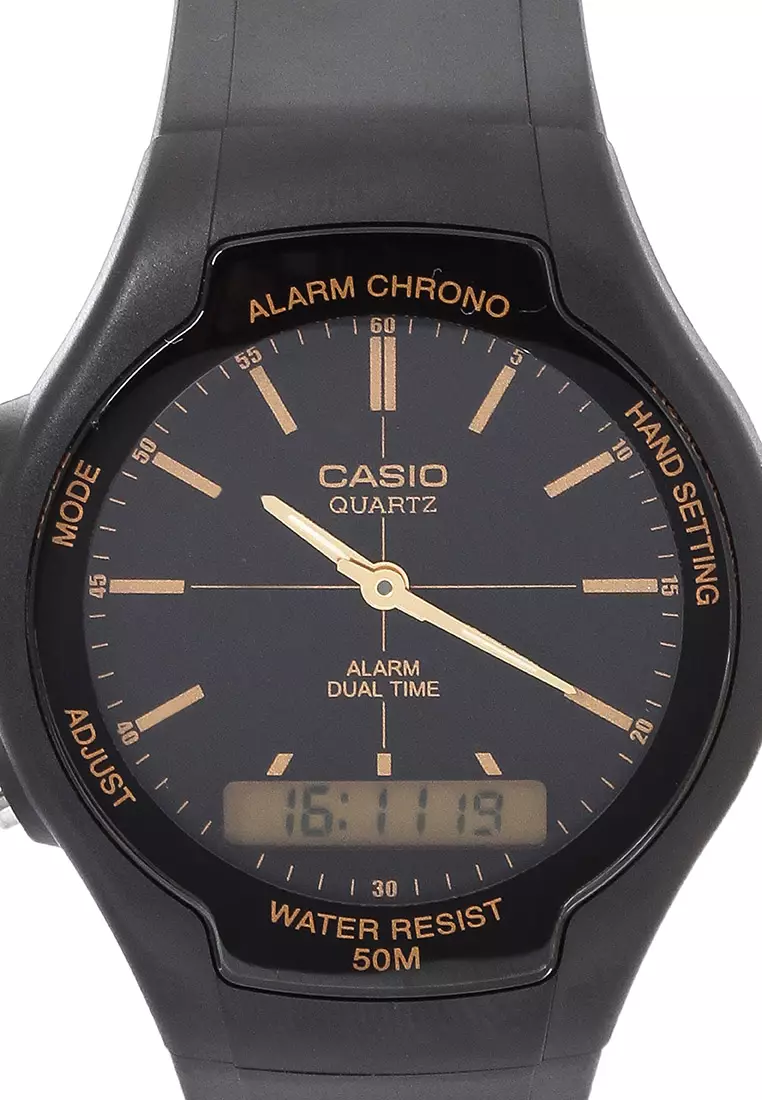 Buy CASIO Digital Analog Watch AW-90H-9EVDF 2026 Online | ZALORA ...