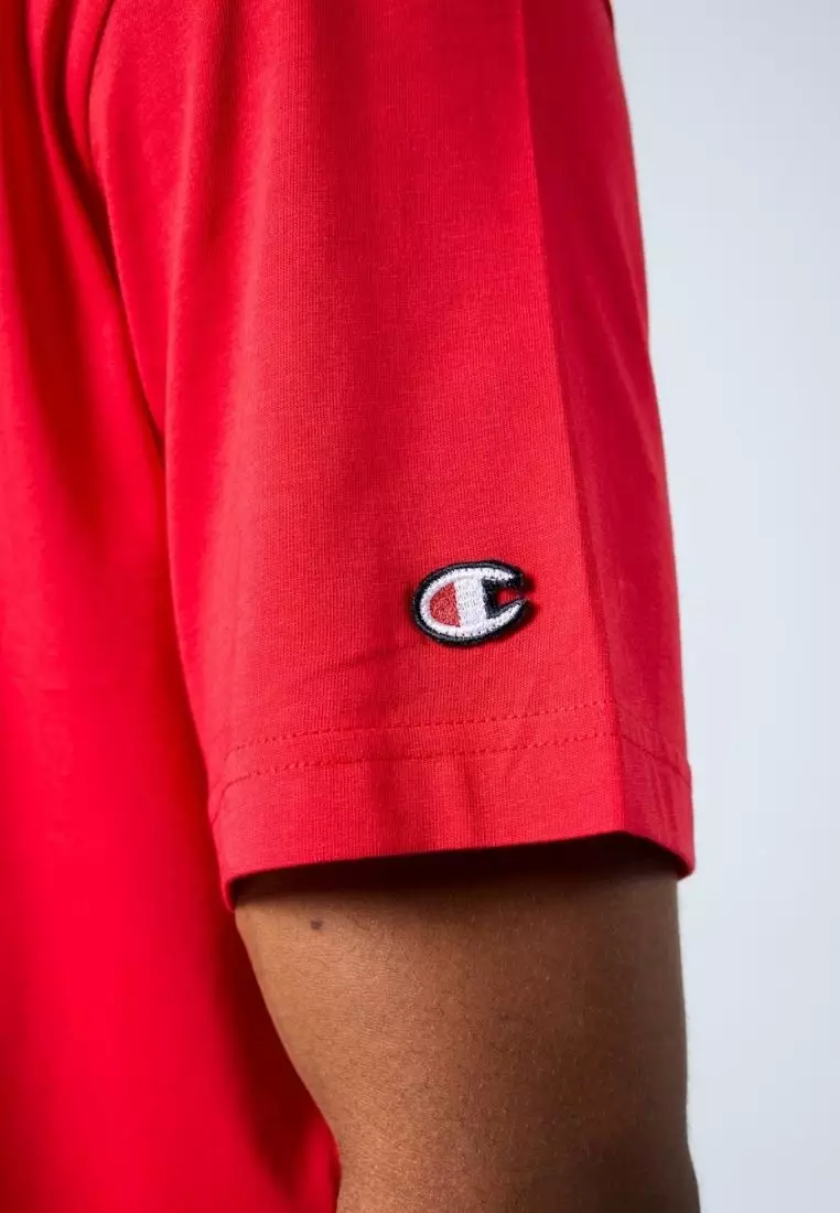 Graphic Crewneck T-Shirt With Print