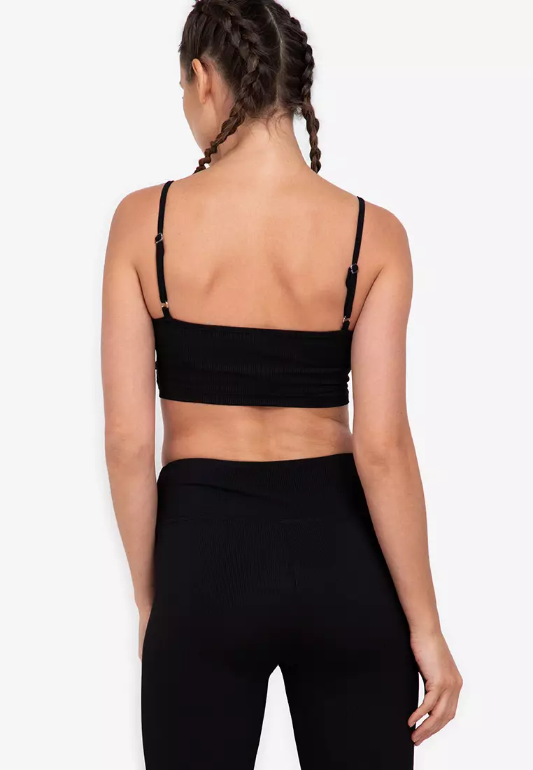 Buy ZALORA ACTIVE Overlap Cross Front Sports Bra 2023 Online