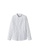 MANGO Man white Striped Mao Collar Shirt E5436AA713CE61GS_5