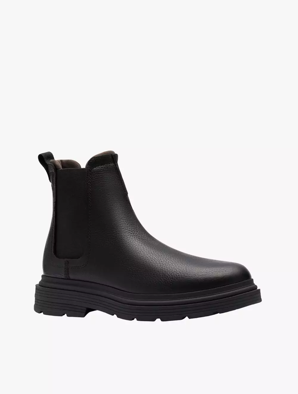 Clarks Badbury Easy Black Leather