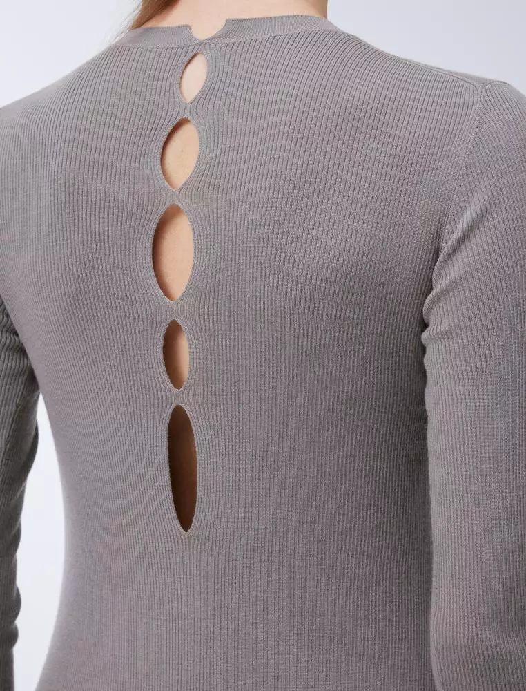 长袖毛衫连衣裙