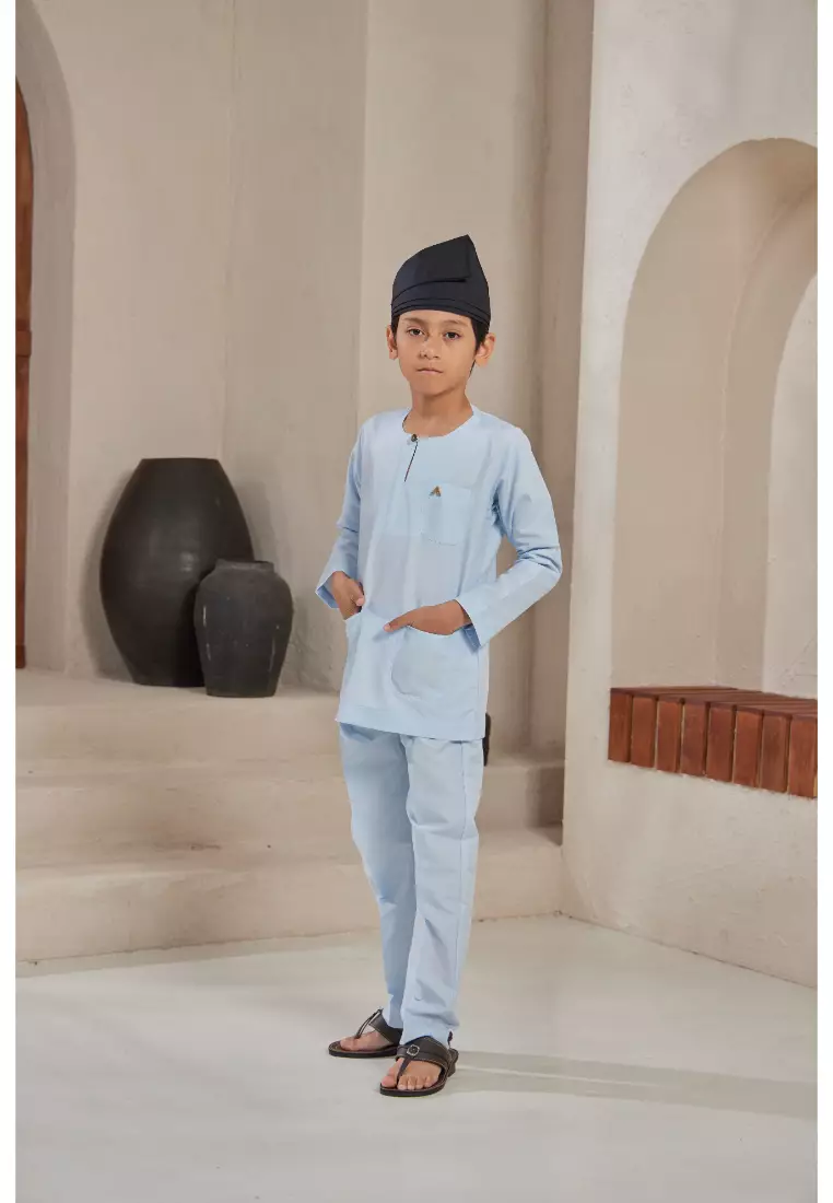 Baju Melayu Moden Teluk Belanga For Kids