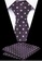 Kings Collection pink Tie, Pocket Square 6 Pieces Gift Set (KCBT2098) 258F3ACB5747BEGS_3