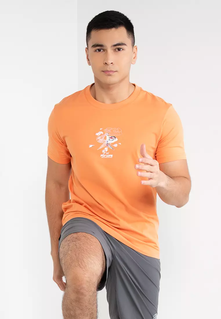 Orange t shirt discount malaysia