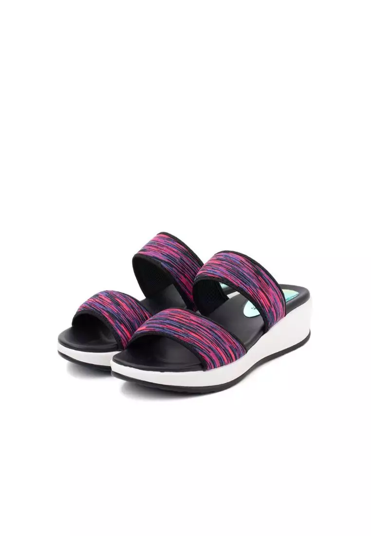 Purple cheap flat sandals