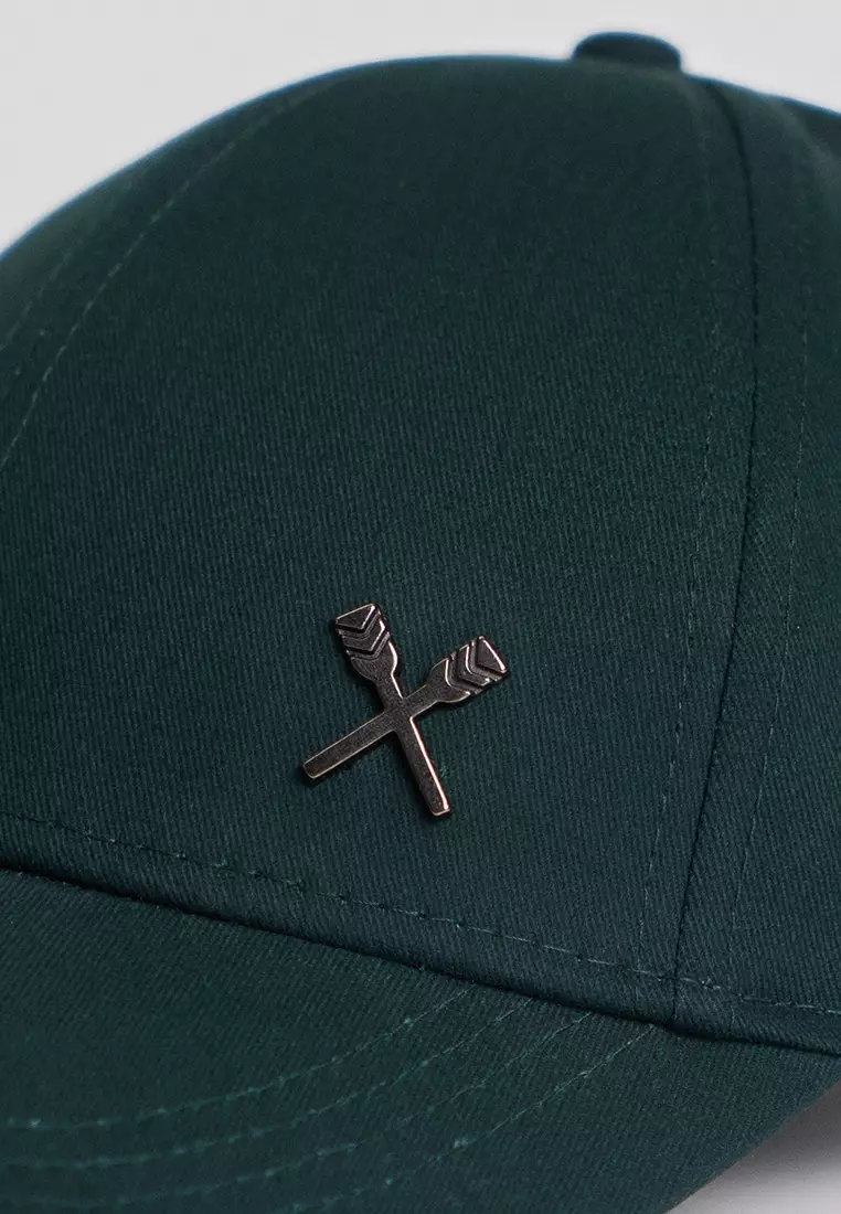 Baseball Cap With Metal Oar
