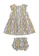 Cath Kidston yellow Sweet Pea Stripe Baby Tie Back Dress 0CDF0KADA6C7DEGS_1