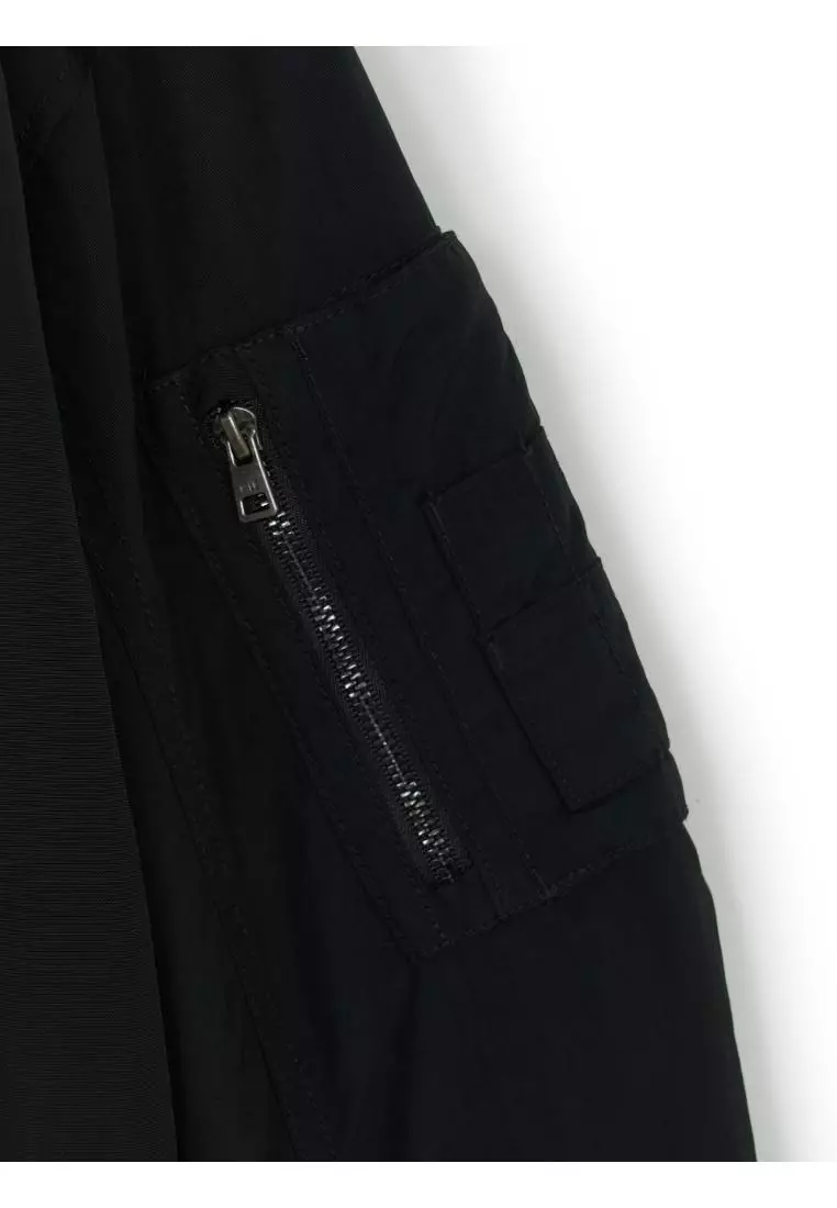 WOMEN'S BASIC NYLON CROP JACKET NEW YORK YANKEES