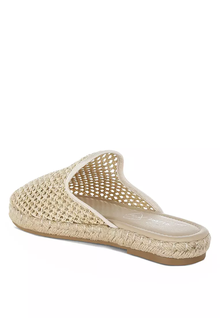 Buy London Rag Raffia Espadrilles Mules in Beige 2026 Online | ZALORA ...