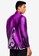 Gene Martino purple Men's Batik Shirt 8AD91AA7A21982GS_2