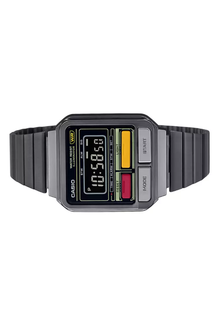 Buy Casio Digital Watch A120WEGG-1B 2024 Online | ZALORA Philippines