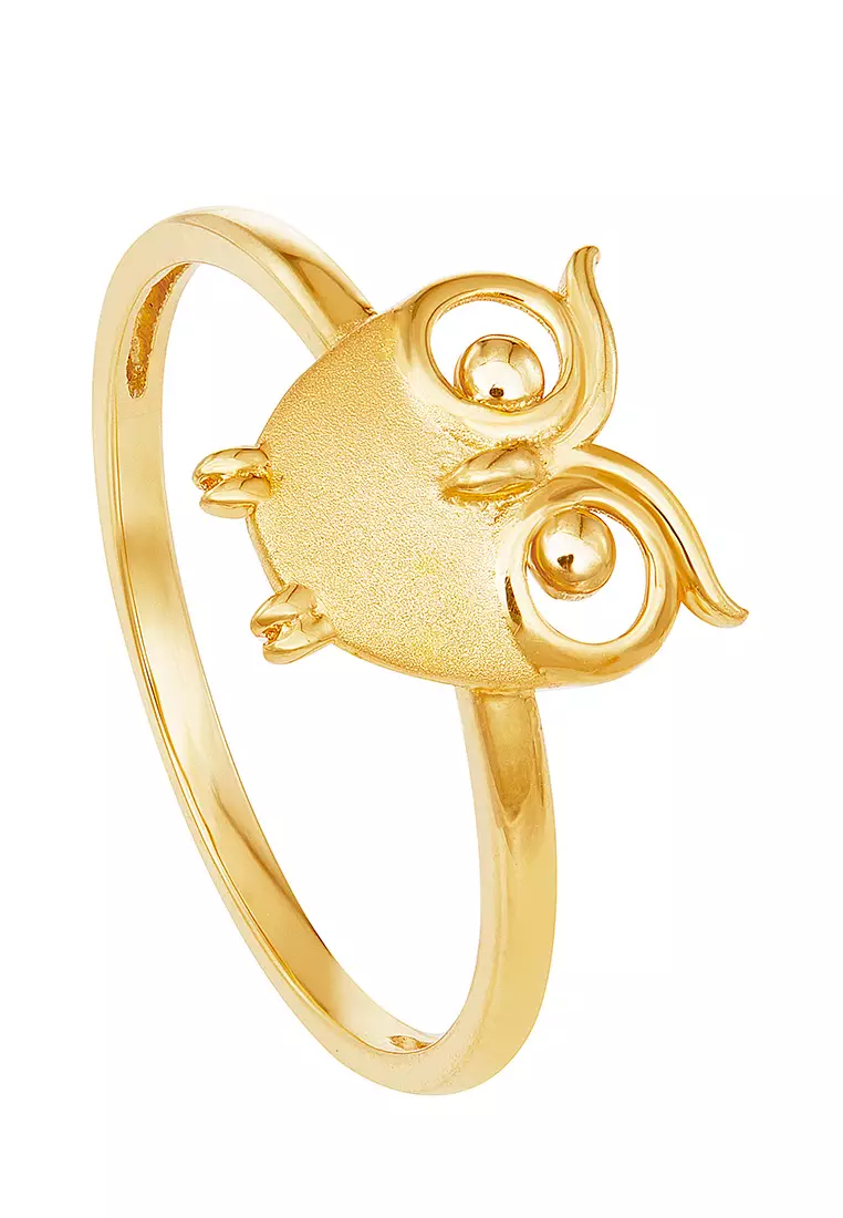 Gold owl 2025 ring