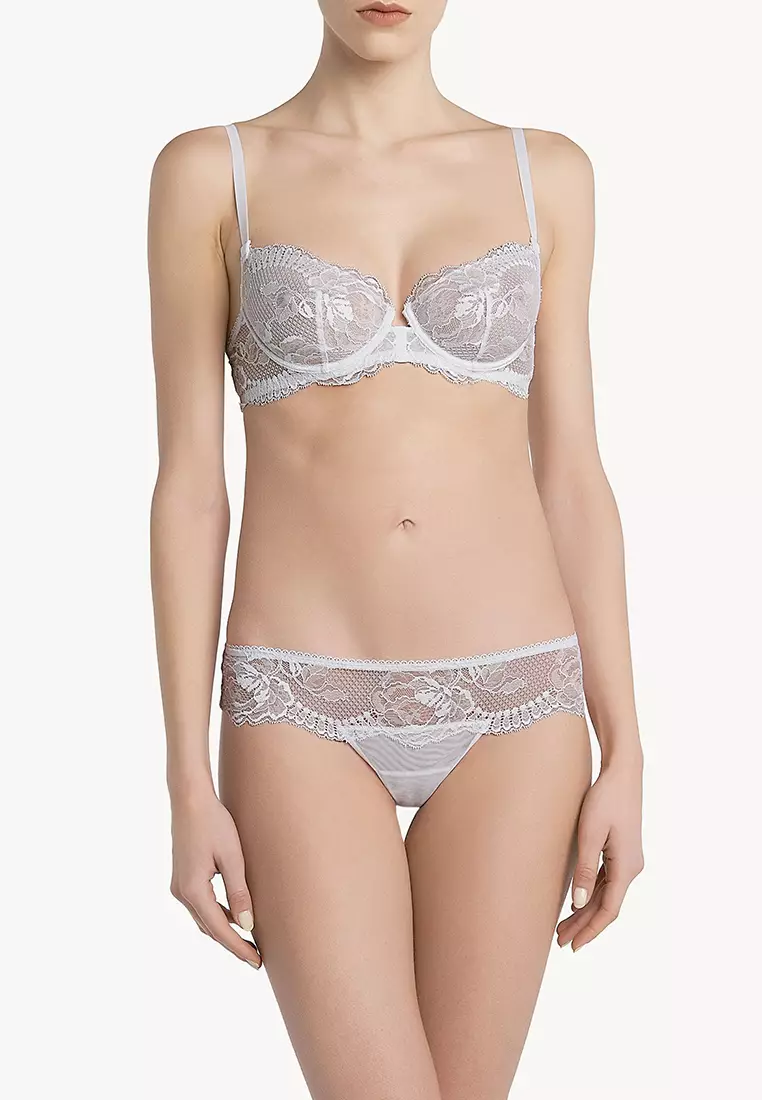 Buy LYCKA Lmm0136 Lady Sexy Lace Bra-white 2024 Online