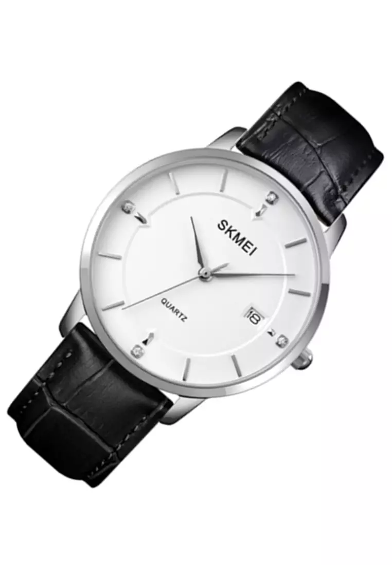 Jam Tangan Analog Pria Waterproof Strap Tali Material Leather BL11 ORIGINAL