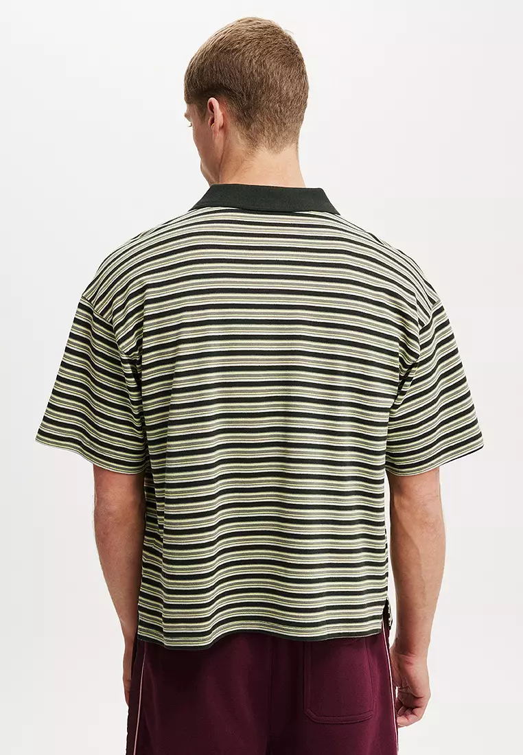 Cropped Fit Polo Shirt