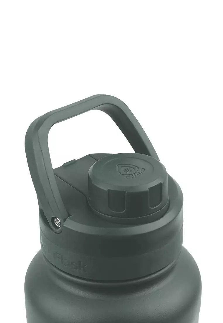 32oz Graphite New Sports Lid Bottle Wide Mouth Vacuum Insulated Stainless Steel Drinking Water Bottle