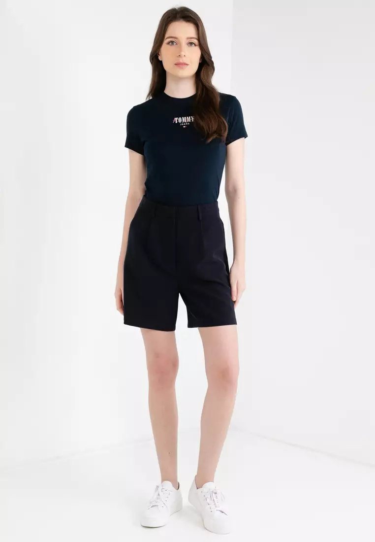 Slim Essential Logo 1 Tee - Tommy Jeans