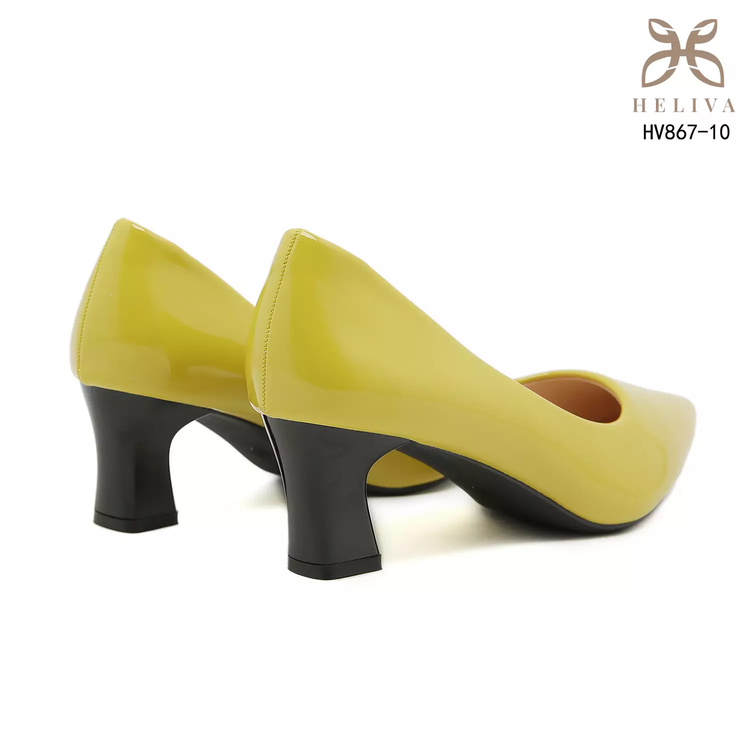 Heliva Livanna Classic Pointed Toe Glossy Heels 5.5cm Sole HV867-10