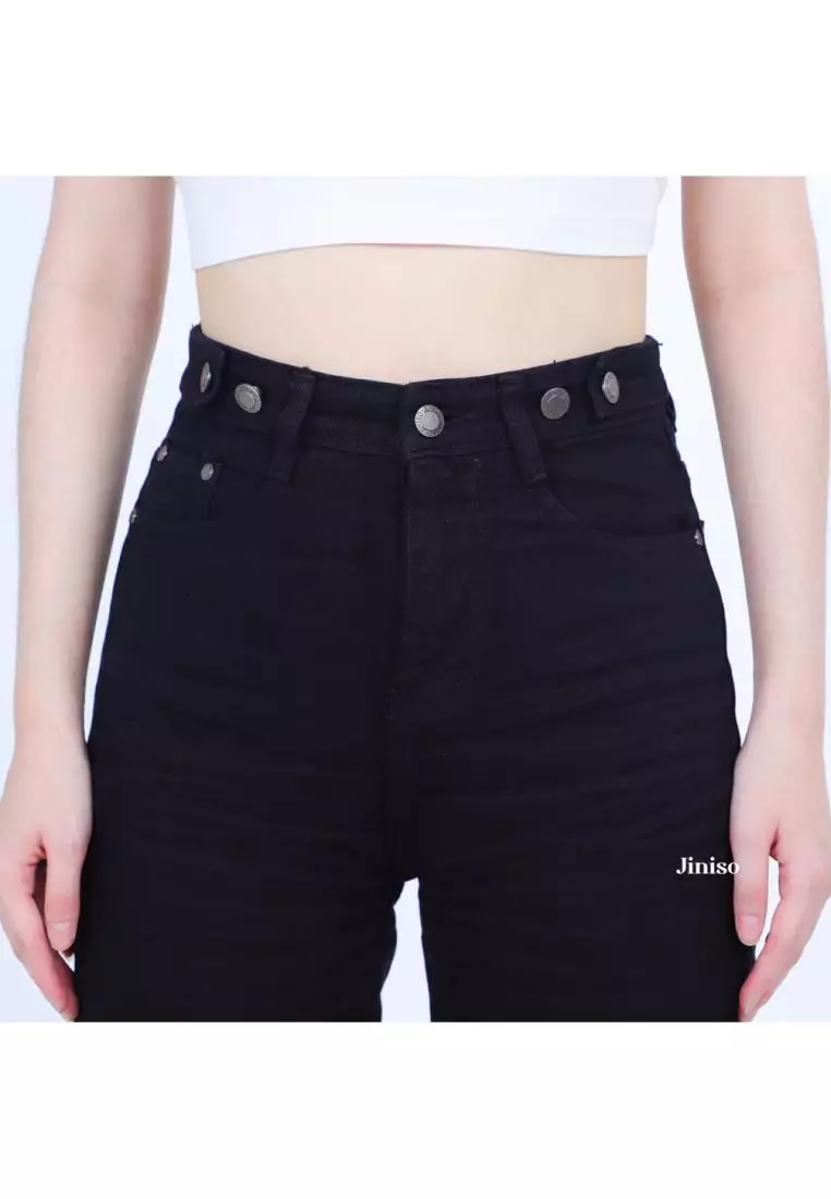 Highwaist Adjustable Baggy Jeans 443 UNDER AGE