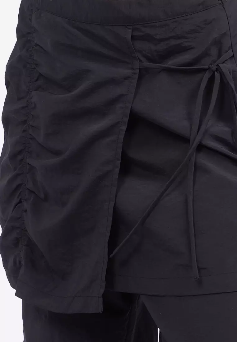 Parachute Skirt Over Pants