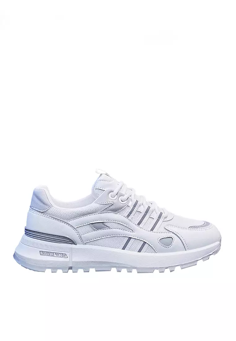 White mesh women's on sale sneakers