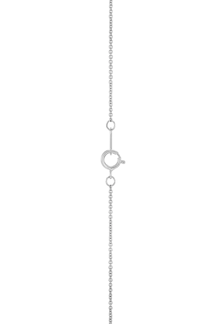 HABIB Round Diamond Necklace in 375/9K White Gold 560120723(WG)
