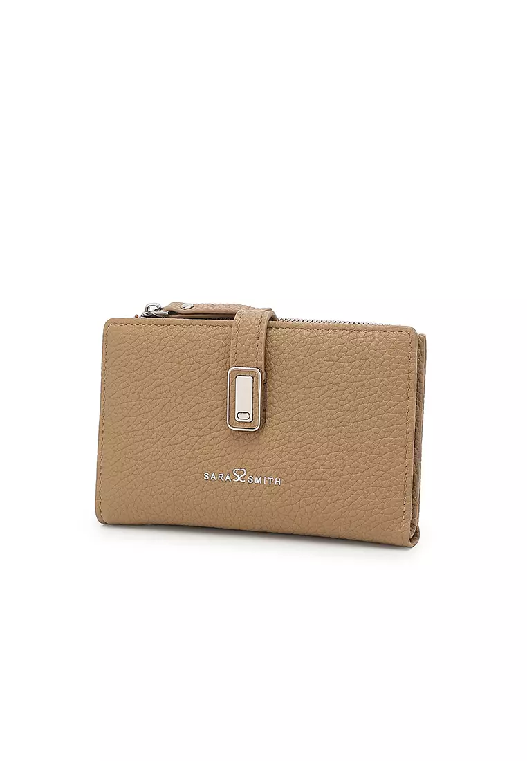 Women's Short Wallet / Purse - Khaki