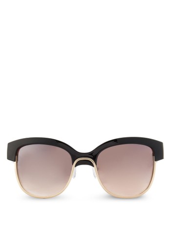 Swirl Wayfarer 鍍金太zalora taiwan 時尚購物網鞋子陽眼鏡, 飾品配件, 飾品配件