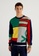 United Colors of Benetton multi 100% cotton patchwork sweater 4C5C4AA0FA8B26GS_1