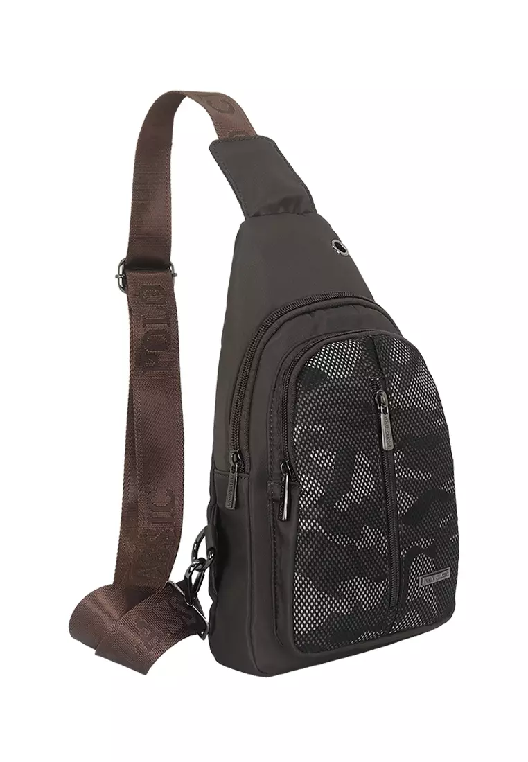 Tas Dada - Chest Bag Polo Classic 6607-5 Coffee