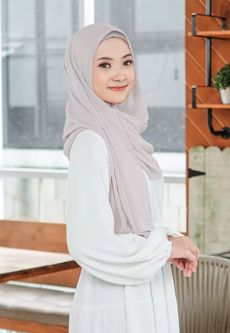 HIJAB INSTAN SHEILA - LIGHT GREY