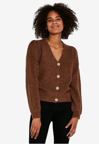 Buy Noisy May Son Long Sleeves V-Neck Knit Cardigan 2023 Online | ZALORA  Singapore