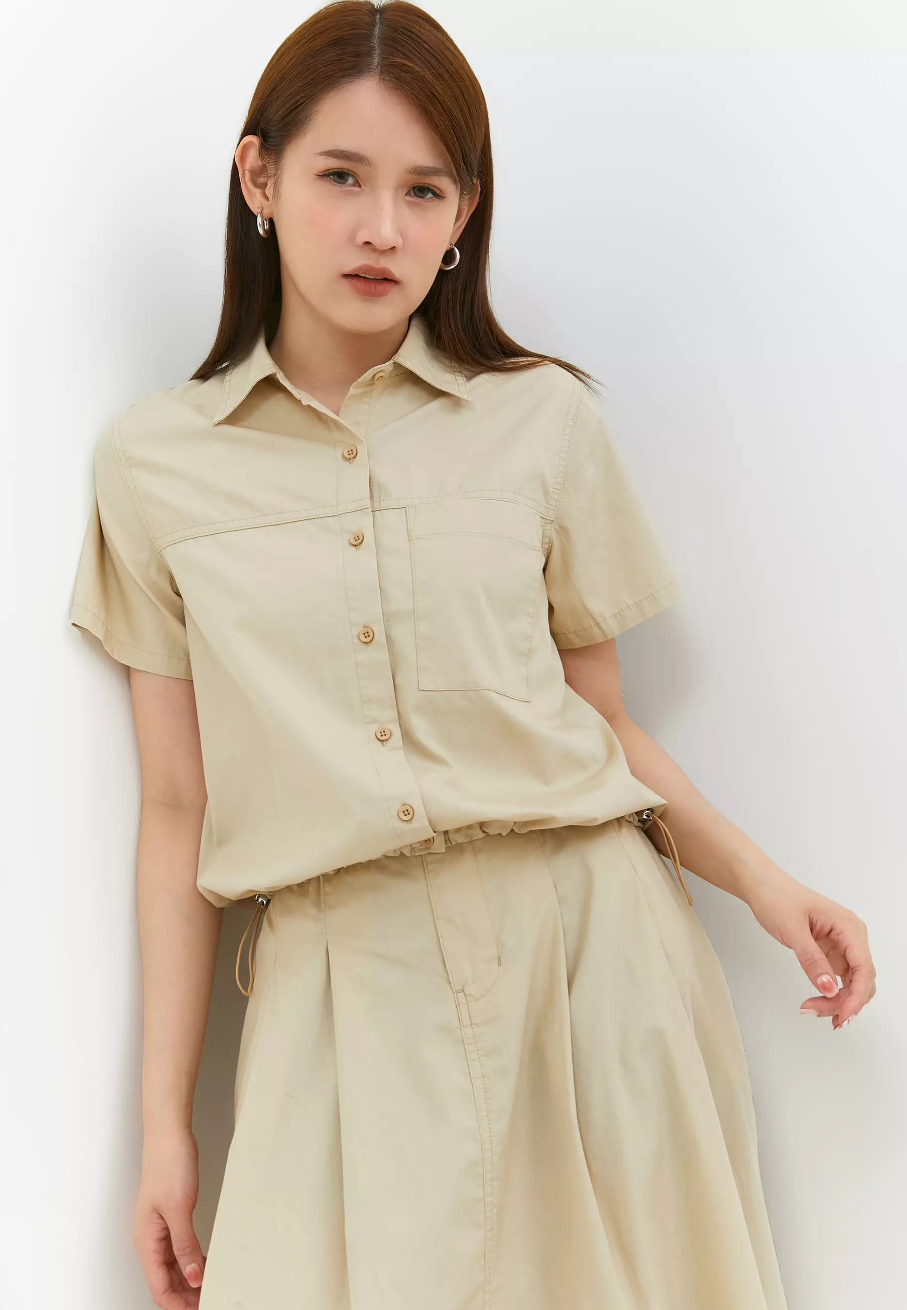 Leticia Brown Shirt (G.1521)