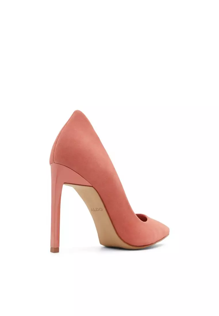 Aldo pink suede heels outlet
